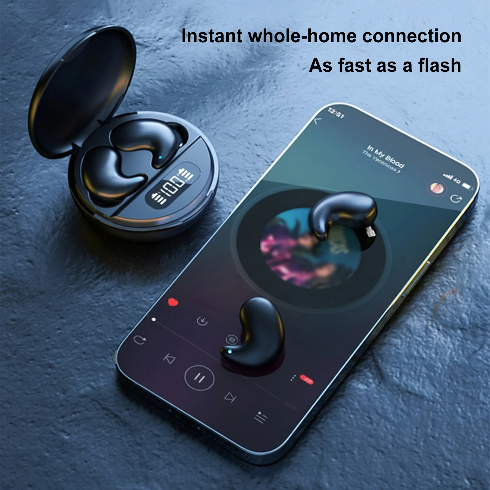 

Bluetooth-совместимые наушники-переводчики 5.3 с ИИ для перевода в реальном времени, спортивные наушники для путешествий и бизнеса