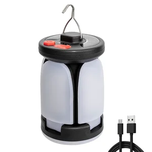 Fener, kamp led 4500mah lamba, gece açılır güneş 1000lm, katlanabilir tava ve 90 şarjlı usb-ıpx4 su geçirmez-balıkçılık 6 Büyük satış, güneş enerjili kamp için fener - №5