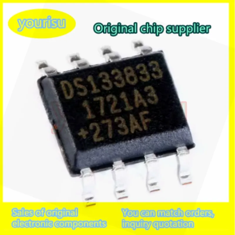 10 adet/grup DS1338Z-33 DS1338 DS133833 IC RTC CLK/takvim I2C 8SOIC çip DS1338Z-33 + T & R