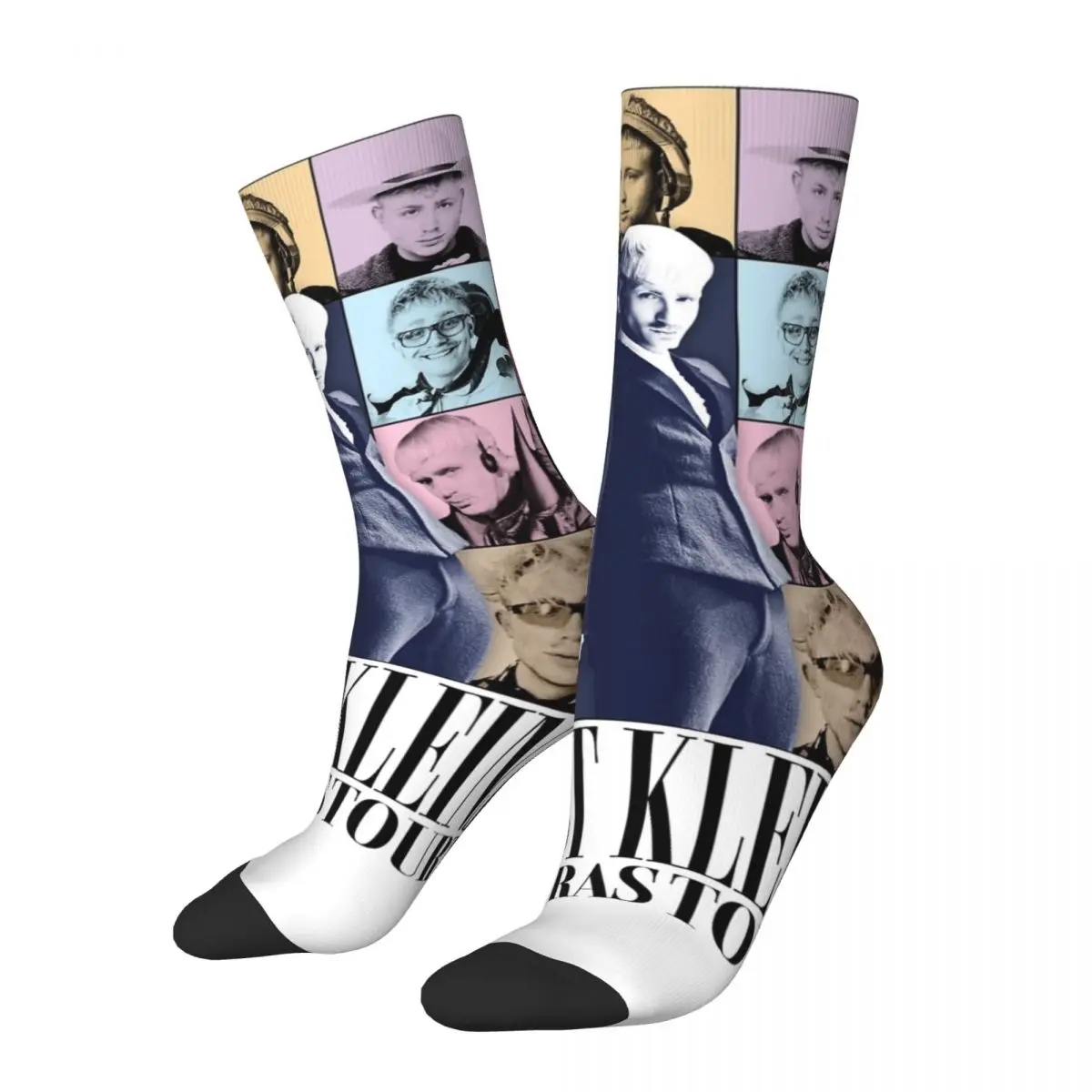 

Harajuku Joost Klein The Netherlands Skateboard Socks Polyester Crew Socks for Unisex