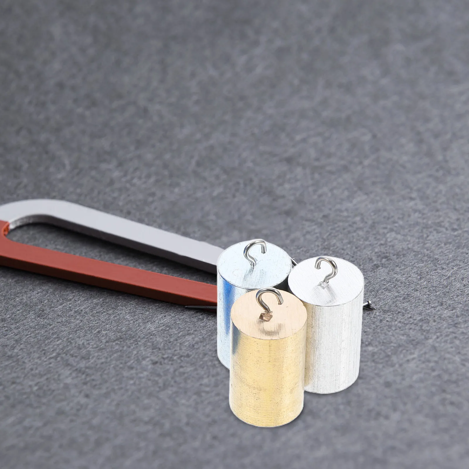 

3Pcs Precision Aluminum Density Cylinders Physics Experiment Tool for School Teaching and Student Investigation