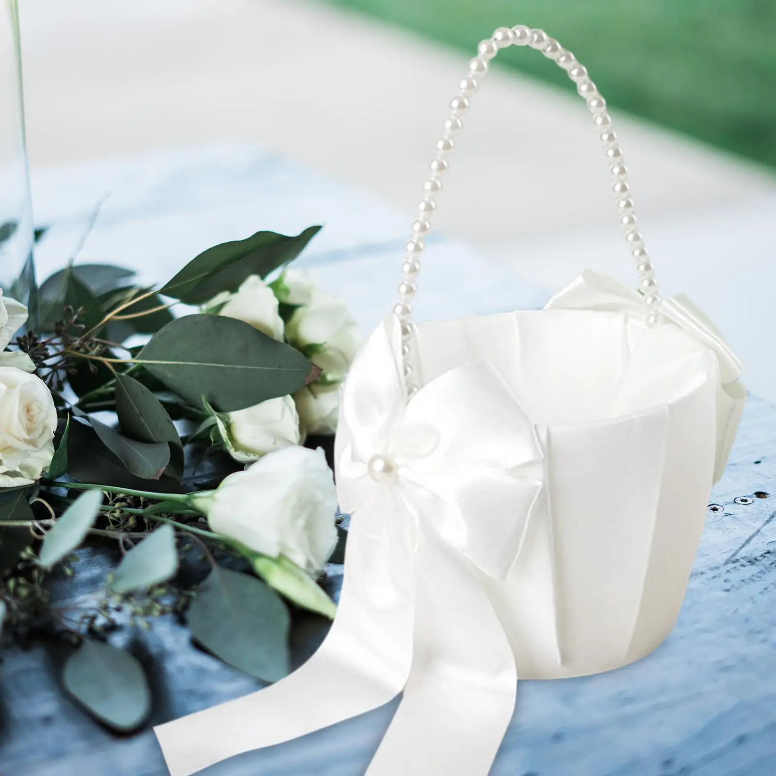 Decoración de cesta de boda elegante para ocasiones especiales suministros para fiestas de banquetes