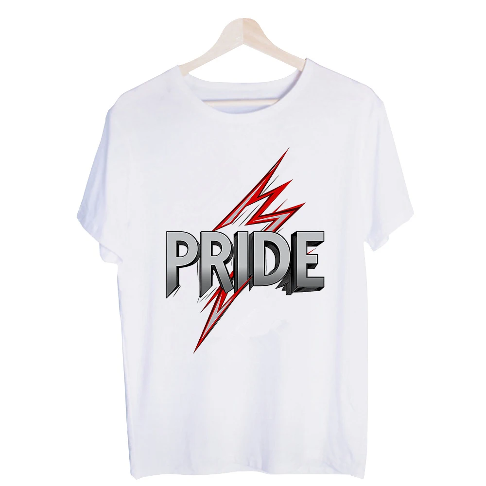 Men's Lightning Bolt Typography Graphic Tee, Short Sleeve Crew Neck T-Shirt for Casual Streetwear and Daily Wear