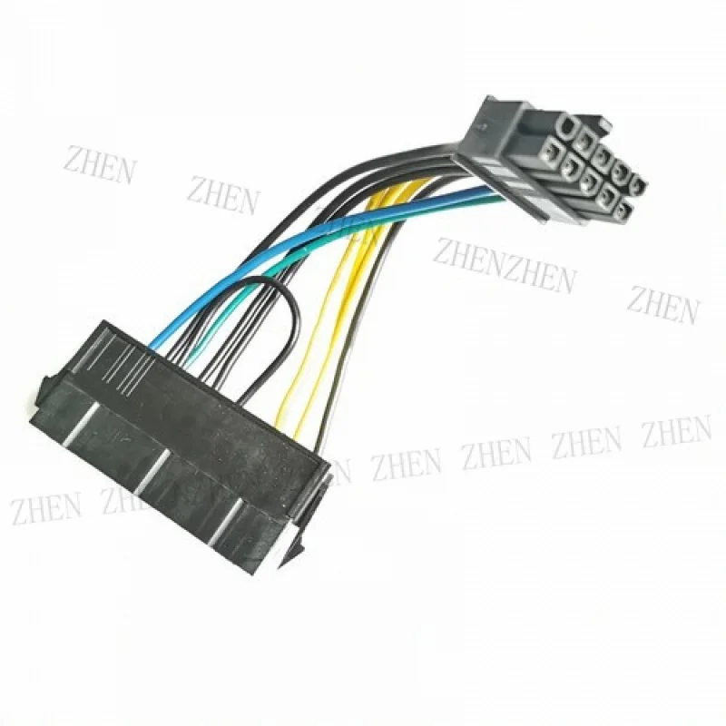 Y Y ATX PSU Standard 24P F to 10P M Power Adapter Cable For Lenovo PC 10p Mainboard