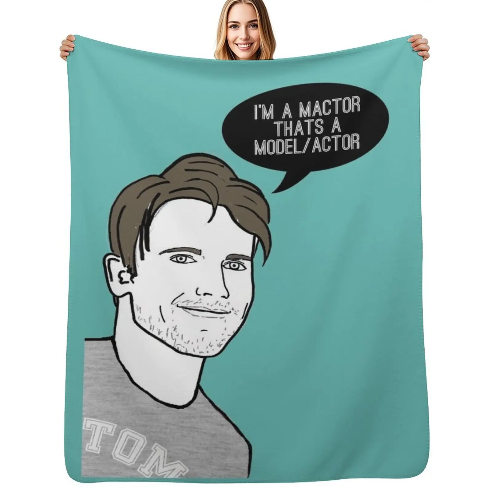 

Mactor Throw Blanket Warm wednesday Sofa Throw Blanket