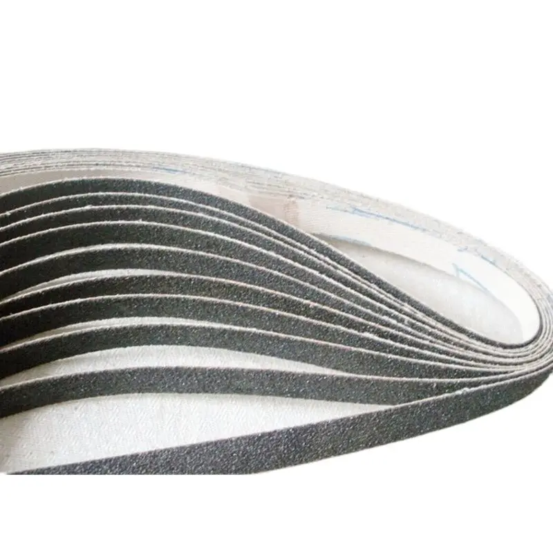 Cinturones de lijado abrasivos accesorios para carpintería de metal lijadora neumática máquina lijadora neumática cinta de aire lijadora de papel