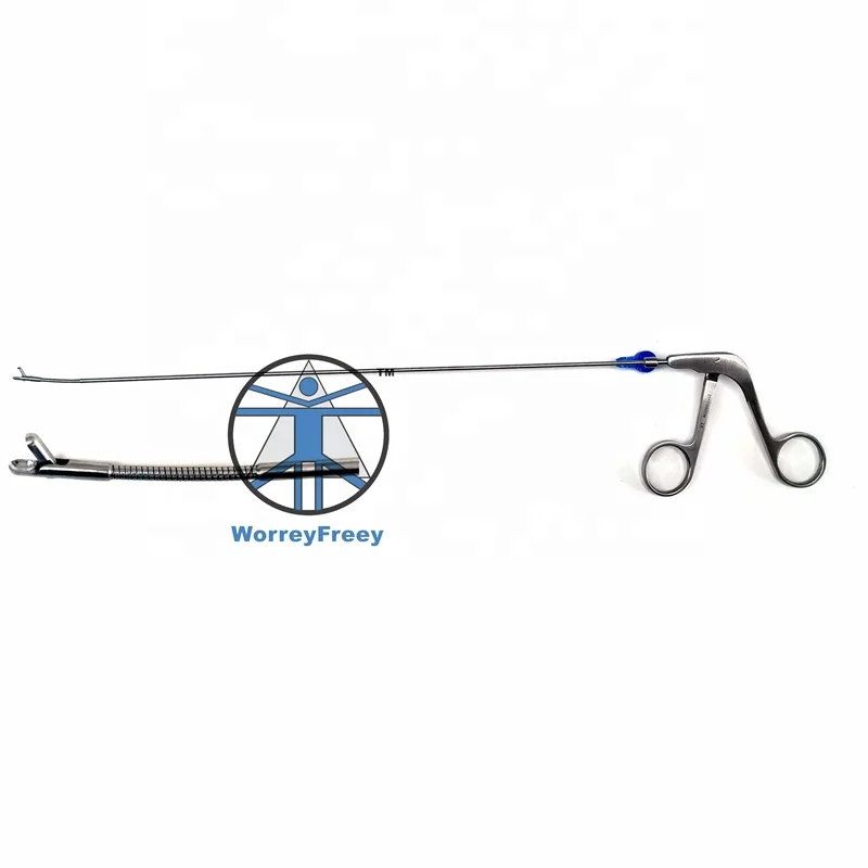 

10mm interlaminar spine endoscope flexible biopsy forceps 3.5*240mm transforaminal instrument