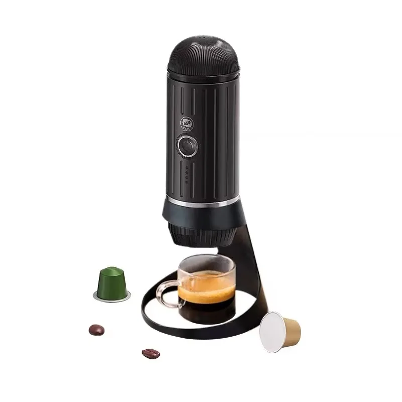 Portable Espresso Machine Automatic Heating Stainless Steel Drip Coffee  Maker with Coffee Filter Bag