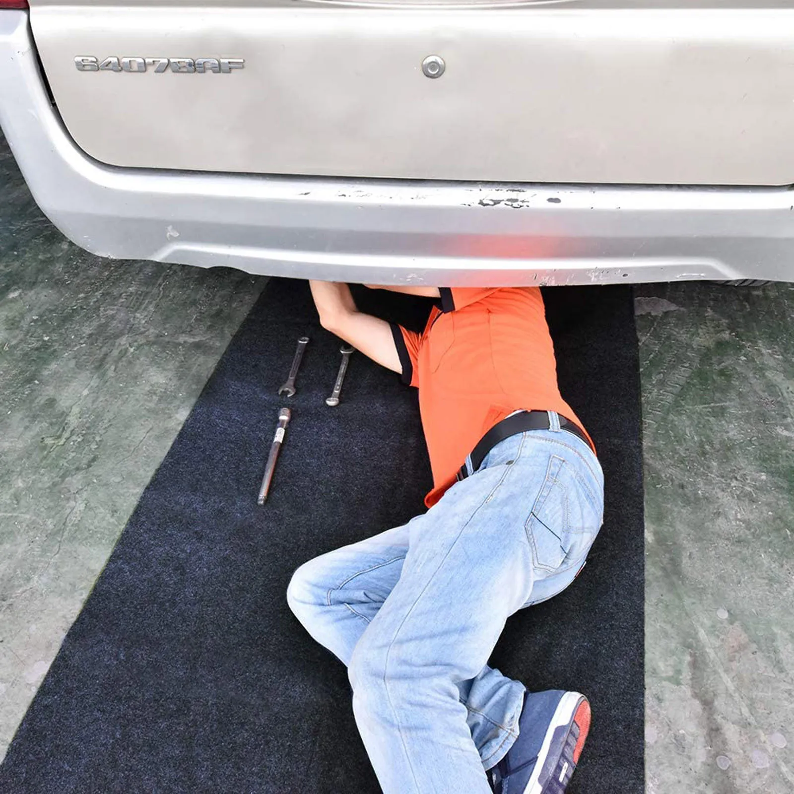 Car Maintenance Mat Oil Felt Proof Protective Waterproof Garage Mat Floor Tools Automotive Repair Creeper Pad Car Repairing