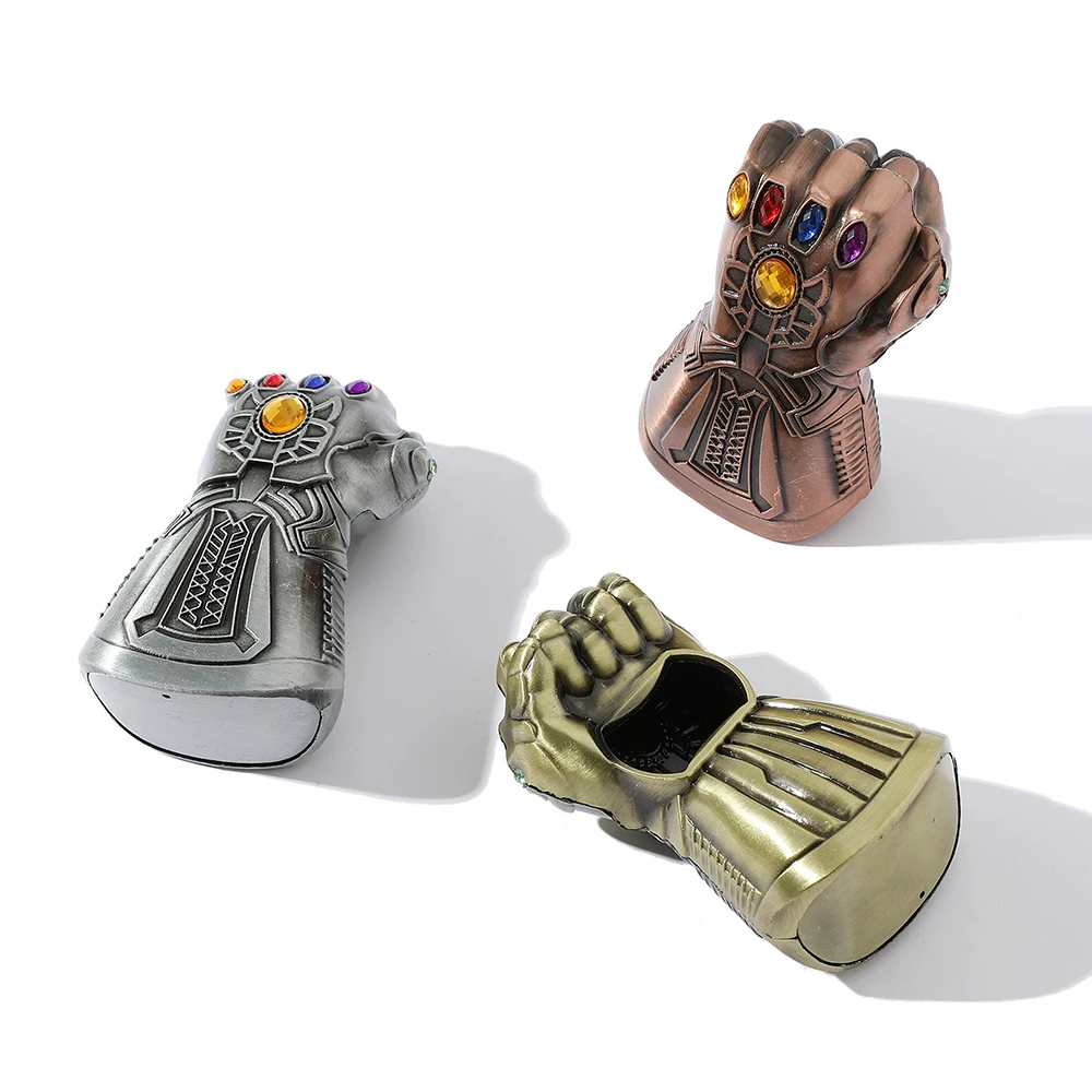 Marvel The Avengers Infinity Gauntlet Beer Bottle Opener Anime Figure Thanos Infinity Gauntlet Model Gadgets Gifts for Men