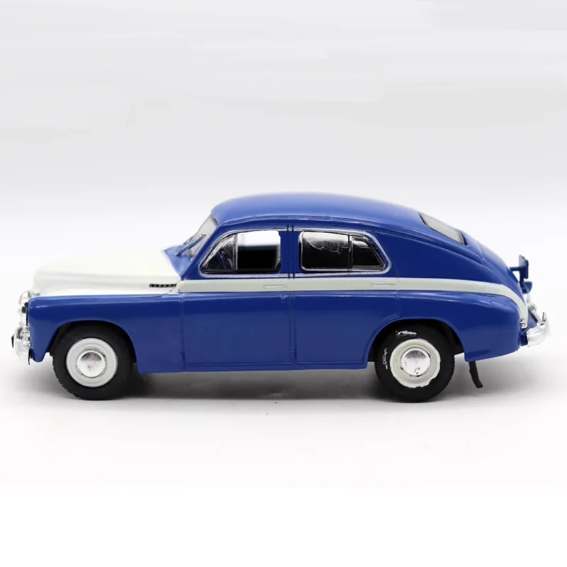 Diecast Scale 1/43 Alloy Car GAZ M20B Soviet Car Gaz M20B Victory Simulation Model Display Collection Gift