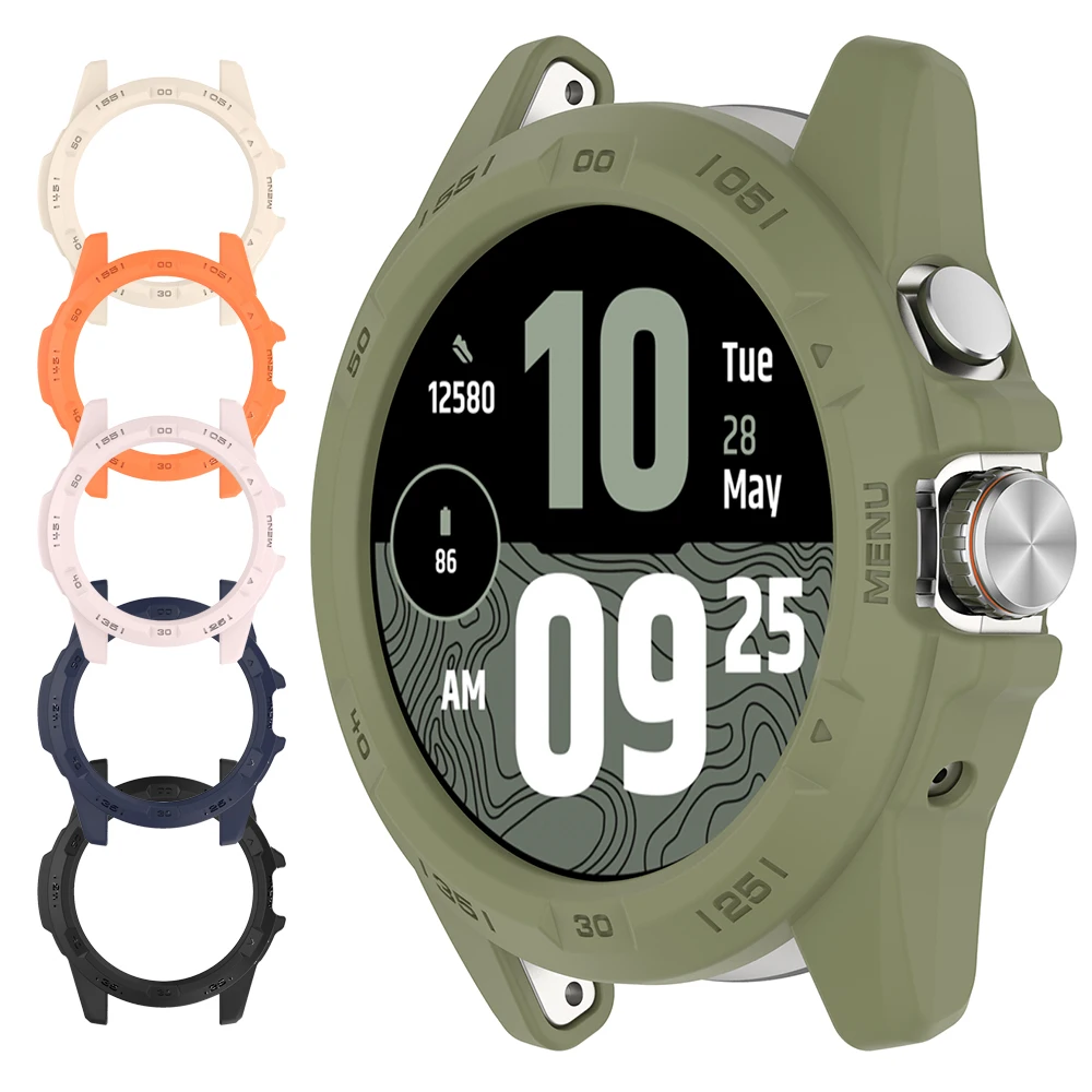 Watch Case For Ticwatch Atlas High Quality Soft TPU Hollow Cover Watch Protection Shell Decoration For Ticwatch Atlas