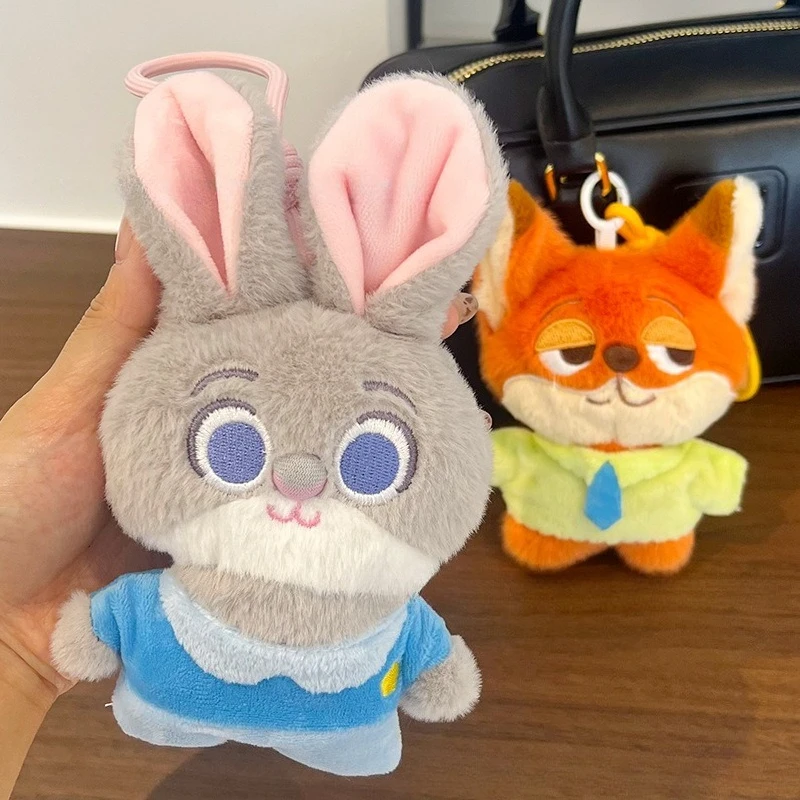 15 cm Disney Zootopia 2 Nick Wilde Faultier Plüsch Gefüllt Schlüsselbund kinder Rucksack Paar Rucksack Dekoration Puppe Kinder Spielzeug