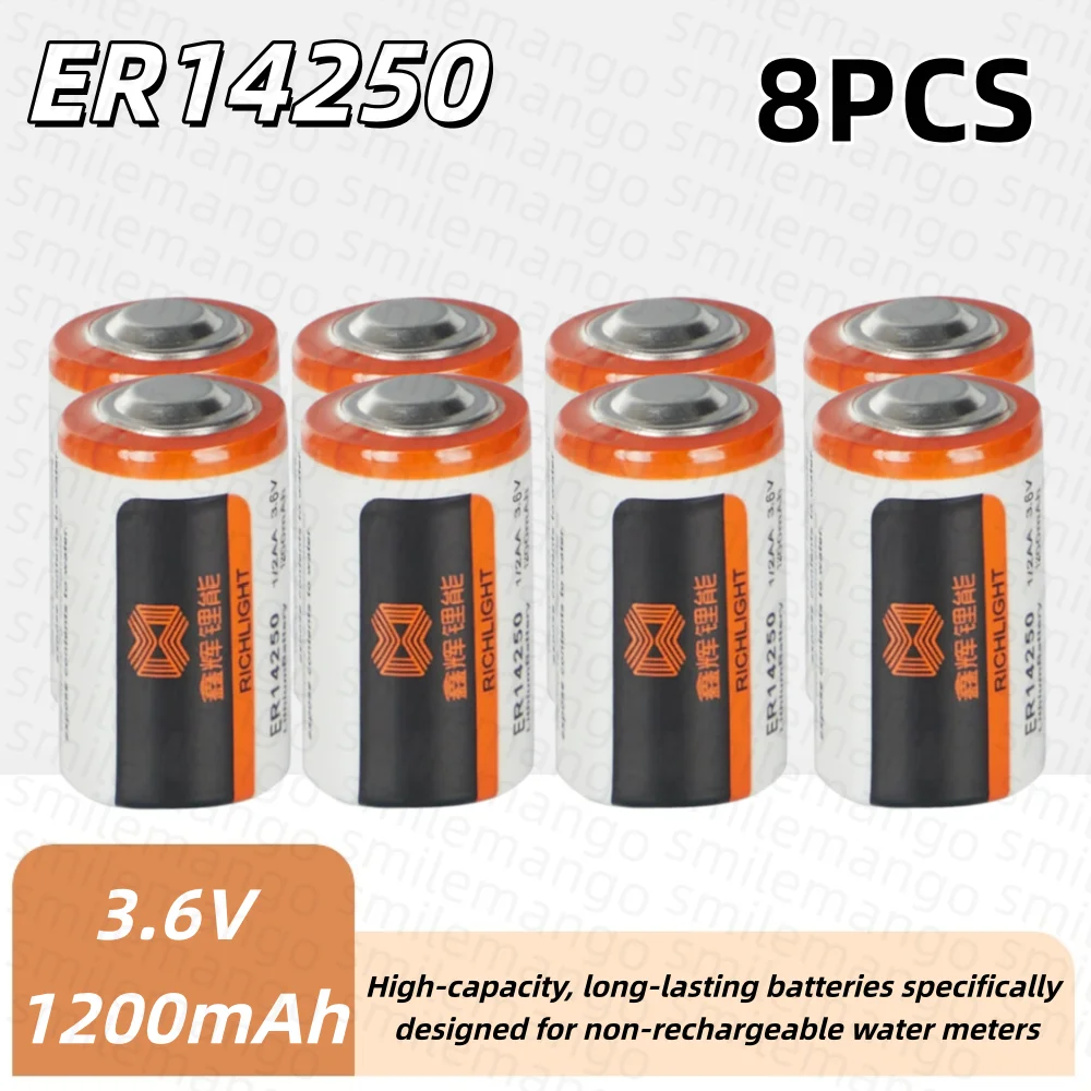 Bateria litowa 3.6V ER14250 do programatorów PLC, liczników energii, urządzeń sterowania automatycznego. — zdjęcie produktu 5