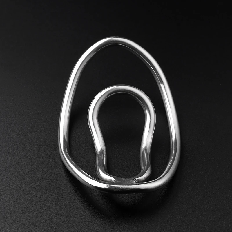 Foreskin Cover/Correction Sex Toys Pseudo-Girl Conversion Clip Metal Hollow Chastity Cage Bondage Male Exercise Penis Clips