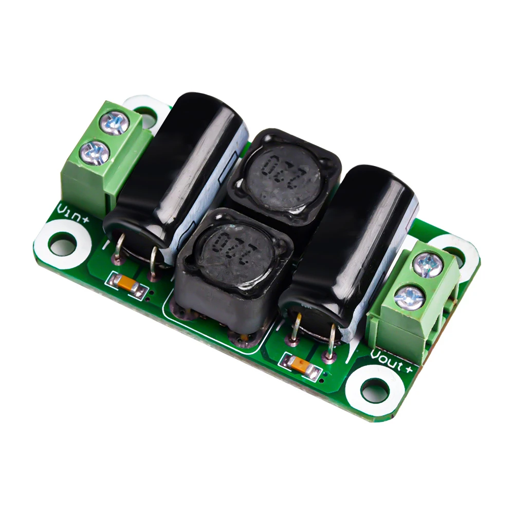 DC Power Filter Board Class D Power Amplifier Module Interference Suppression Board EMI Suppression 0-25V 0-50V 2A 3A 4A