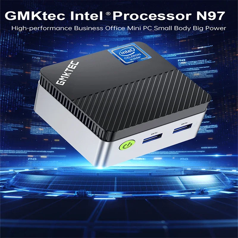 GMKtec Mini PC GMK G5 NUCBOX Intel N97 system Window 11Pro DDR5 4800MHz WIFI 5 BT 5.0 GMKtec Mini Pc mini gaming pc   computer