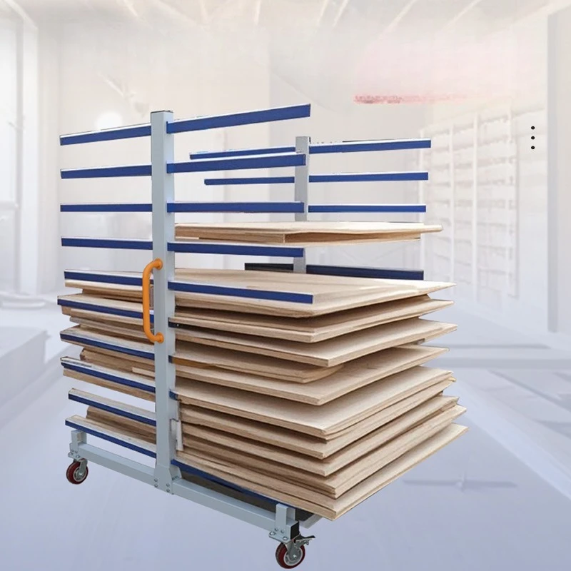 Multifunctional drying wooden frame, movable multi-layer bilateral drying frame, furniture door panel drying turnover frame