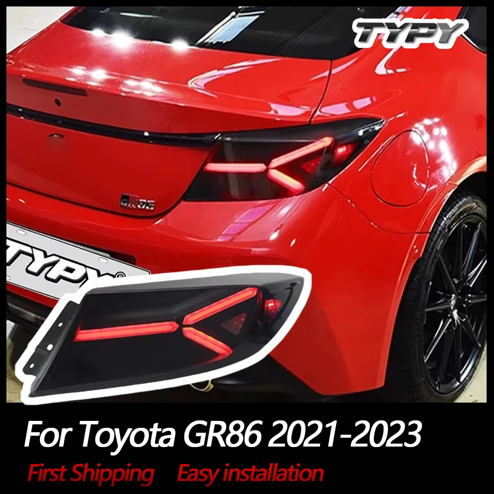 

TYPY Car Tail Lights For Toyota GR86 2021-2023 LED Car Tail Lamps Daytime Running Lights Dynamic Turn Signals Car Accessories