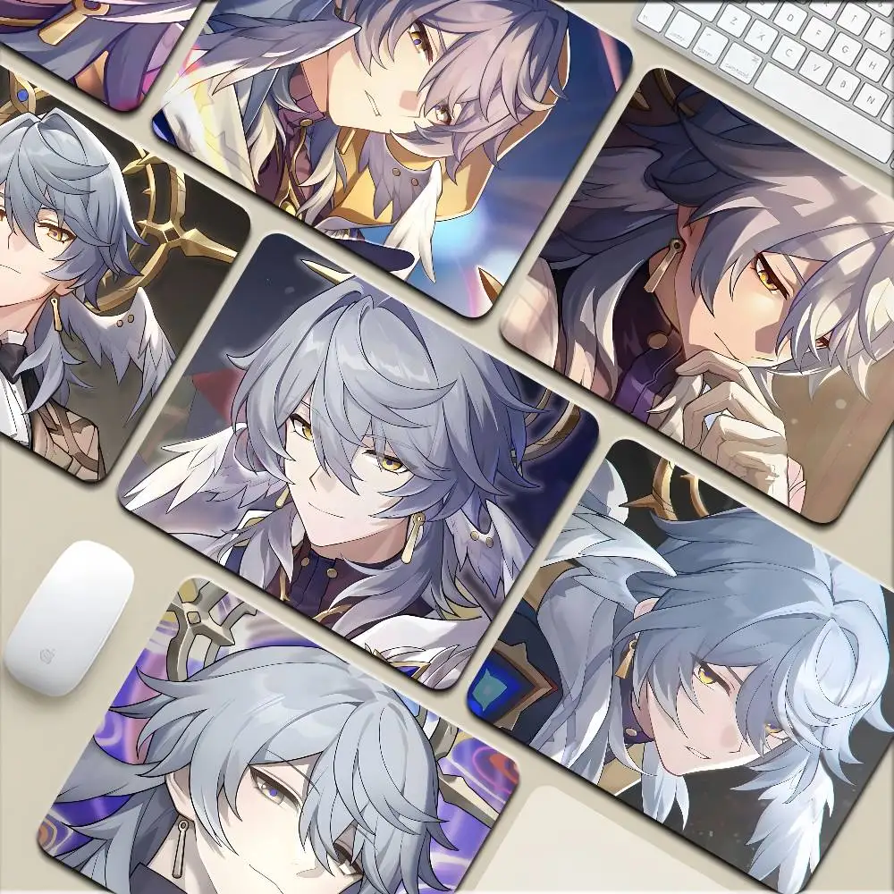 

1 шт., игровой Honkai Star Rail, аниме, воскресенье, маленький коврик для мыши, коврик для клавиатуры, подушка для ноутбука, нескользящая настольная панель