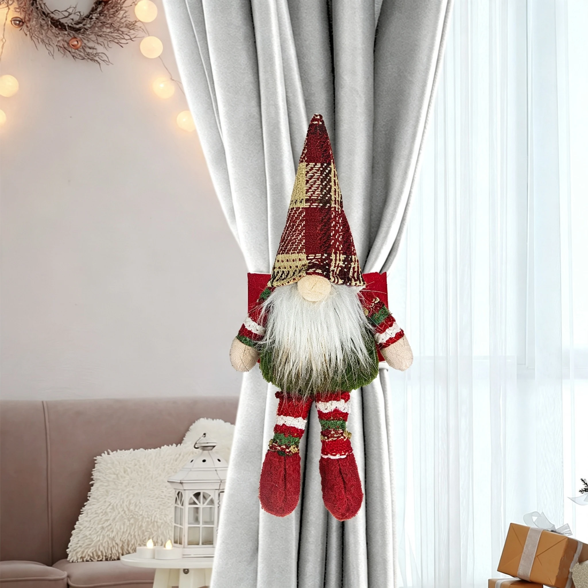 Cute Christmas Swedish Gnome C - Christmas Throw Blanket 评论和价格