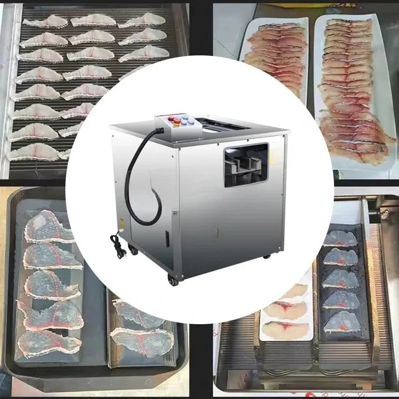 

Tilapia Slicer High Efficiency Electric Fish Cutter Black Carp Filleting Machine