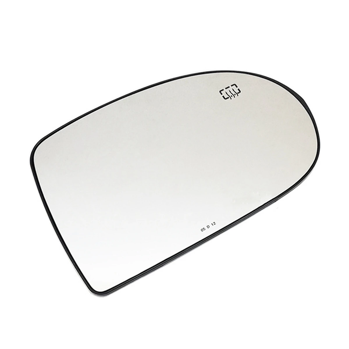 Right Door Wing Side Mirror Glass Heated with Backing Plate for Compass 2007 - 2017