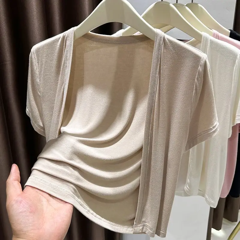 

plus Size Ultra-Elastic Skin-Clothing Women's Summer Outerwear Thin oulder-aped Sun-Protective ort Cardigan Coat Fem