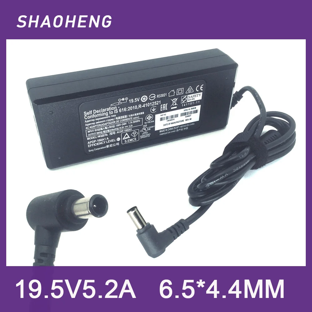 Adaptador de CA Original de 19.5V 5.2A para TV LCD Sony Bravia, Fuente de Alimentación de 100W, Cargador para Monitor/Laptop