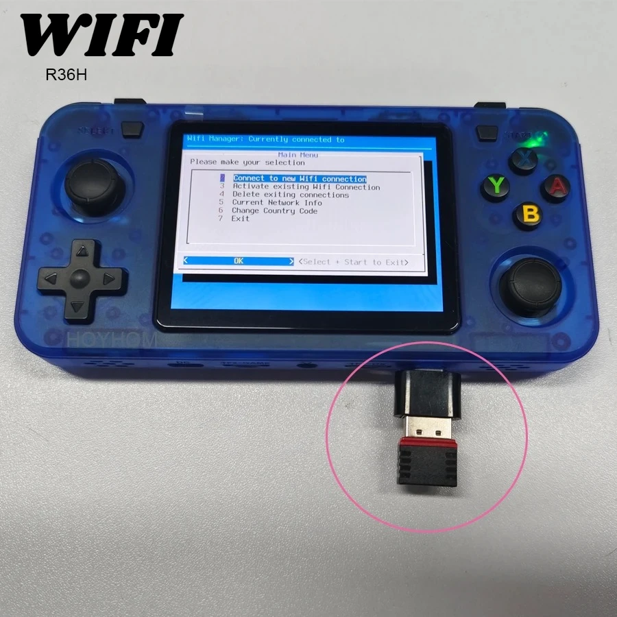 

BOYHOM R36H (WiFi) RTL8188FTV USB Dongles and TYPE C OTG adaptor for R36S R36H R36 R36PLUS R36 ultra