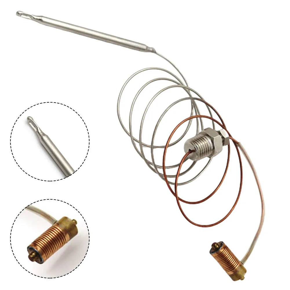 High Quality Temperature Control Sensor for Gas Fryer with 6mm Sensing Bulb Diameter and 124mm Capillary Diameter
