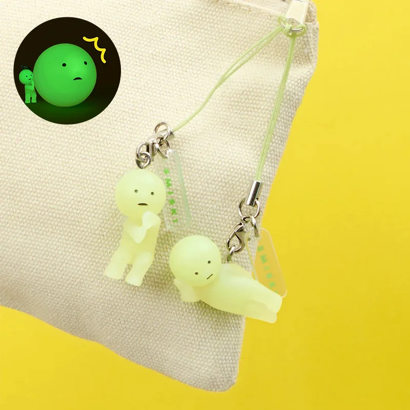 

Smiski Original Noctilucent Green Doll Action Figure 1 Series Mystery Box Cartoon Desktop Decoration Model Toy Gift