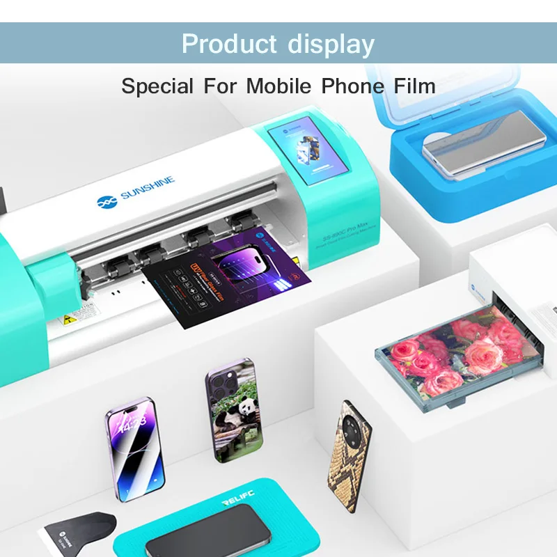 Relife แผ่นฟิล์ม RL-004DM กันลื่นมืออาชีพ, แผ่นซิลิโคนออกแบบมาหลายขนาดพิเศษสำหรับโทรศัพท์มือถือฟิล์มป้องกันกล้อง