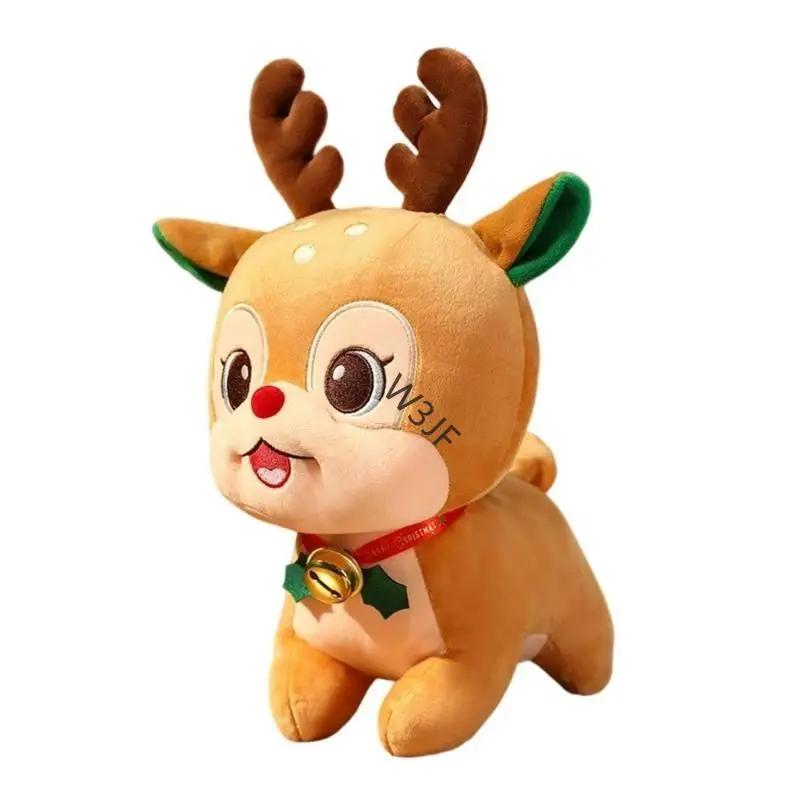 W3JF Schattige kerstboom Plush Toy Snowman Soft Pillow For Kids Festieve Decors