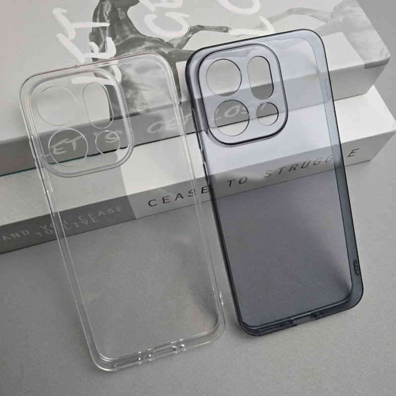 For OPPO Find X9 Pro Case New Simple Clear Anti Fingerprint Soft Protect Phone Cover For OPPO Find X9 Shell Shockproof Bumper