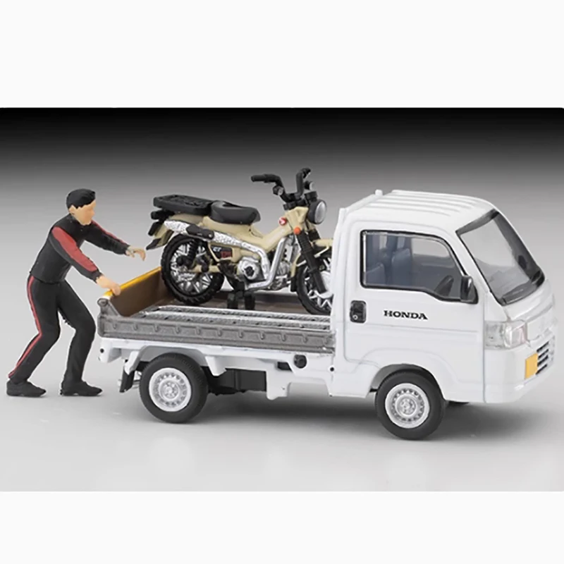 نموذج سيارة مصنوع من خليط معدني بمقياس Tomytec1:64، TLV LV-N330a ACTY & CT125