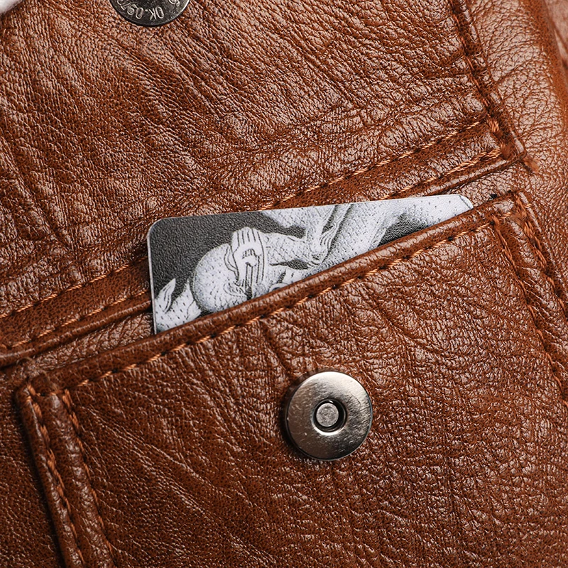Modische Damen-Umhängetasche aus weichem Leder, große Kapazität, mehrere Außentaschen, abnehmbarer Riemen, Crossbody-Handtasche für den Alltag – Detail 20