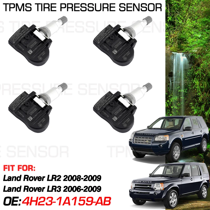 

For Land Rover Freelander 2 L359 LR2 2008 2009 Land Rover Discovery 3 L319 LR3 433MHz Tire Pressure Monitor System 4H23-1A159-AB