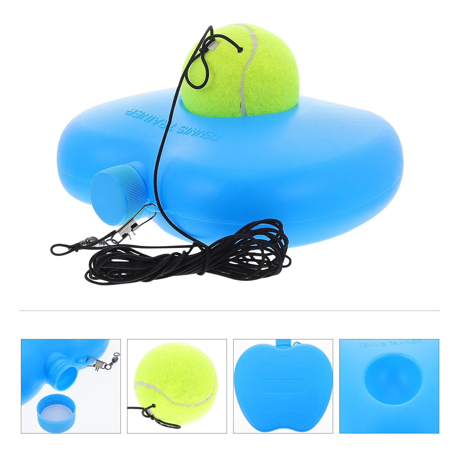 

1Set Tennis Training Device Premium Material Tennis Self Training Base Sports Prop Indoor Outdoor Practice Equipment