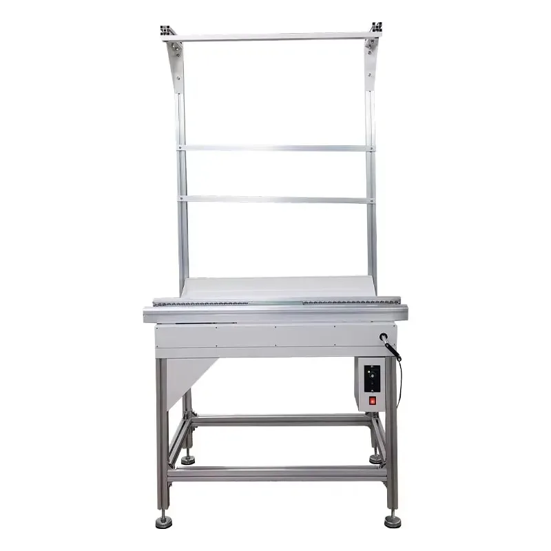 Assembly Line Automatic Chain Plug-in Wave Soldering Insertion Production Machine with Table