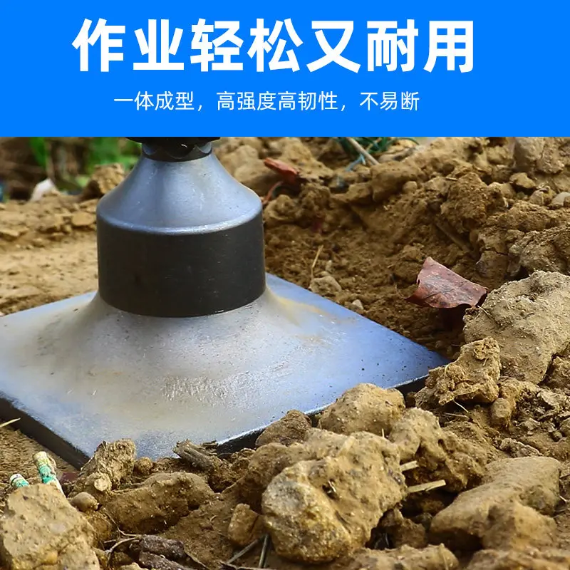 Heavy Duty Tamper Rammer Bit for 65A 95 Jack Hammer Soil Compactor Paving Tool