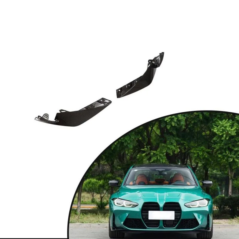 For 2021-2022 BMW G80 M3 G82 M4 Dry Carbon Fiber Front Bupmer Splitter