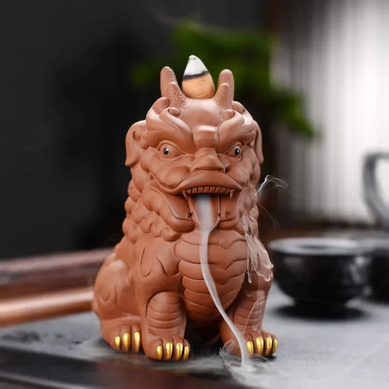 Backflow Incense Burner Home Creative Decoration Office Agarwood Sandalwood Incense Aromatherapy Incense Burner Tea Ceremony