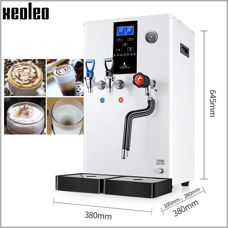 Steamer Water Boiler Milk bubble machine Boiling water machinTeapresso Machine Coffee maker Tea shop commercial equipment