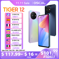 [World Premiere] OSCAL TIGER 12 Android13 MTK Helio G99 6.78'' 120Hz 2.4K Display 24GB(12+12)  256GB 64MP 5000mAh Battery NFC