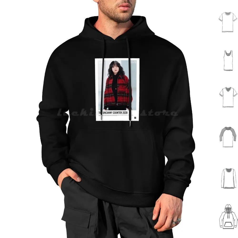 The Uncanny Counter ( 2020-2021 ) Minimalist Poster Hoodies Long Sleeve The Uncanny Counter 2020 2021 Minimalist