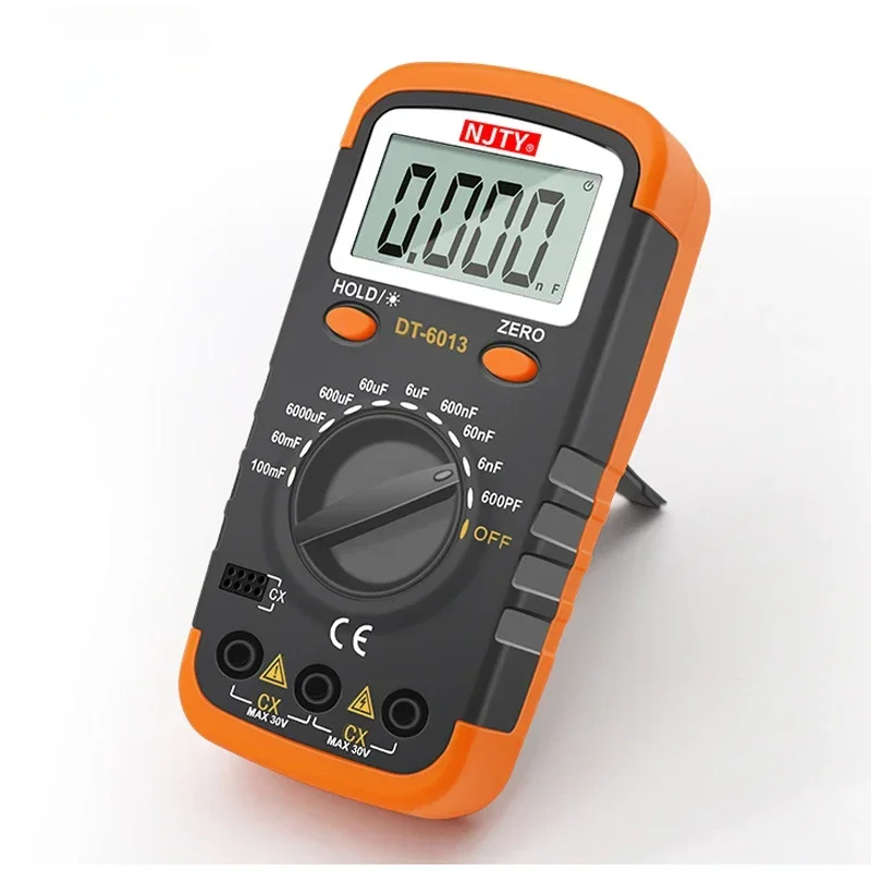 DT6013 Digital Capacitance Meter High Precision Multimeter Current Meter Capacity Automatic Meter Tester