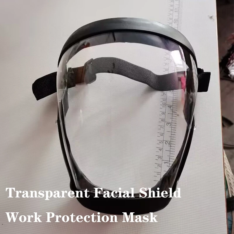 

Transparent Facial Shield Work Protection Mask Face Protective Screen Kitchen Accessories Gadgets Full Face Protective Mask