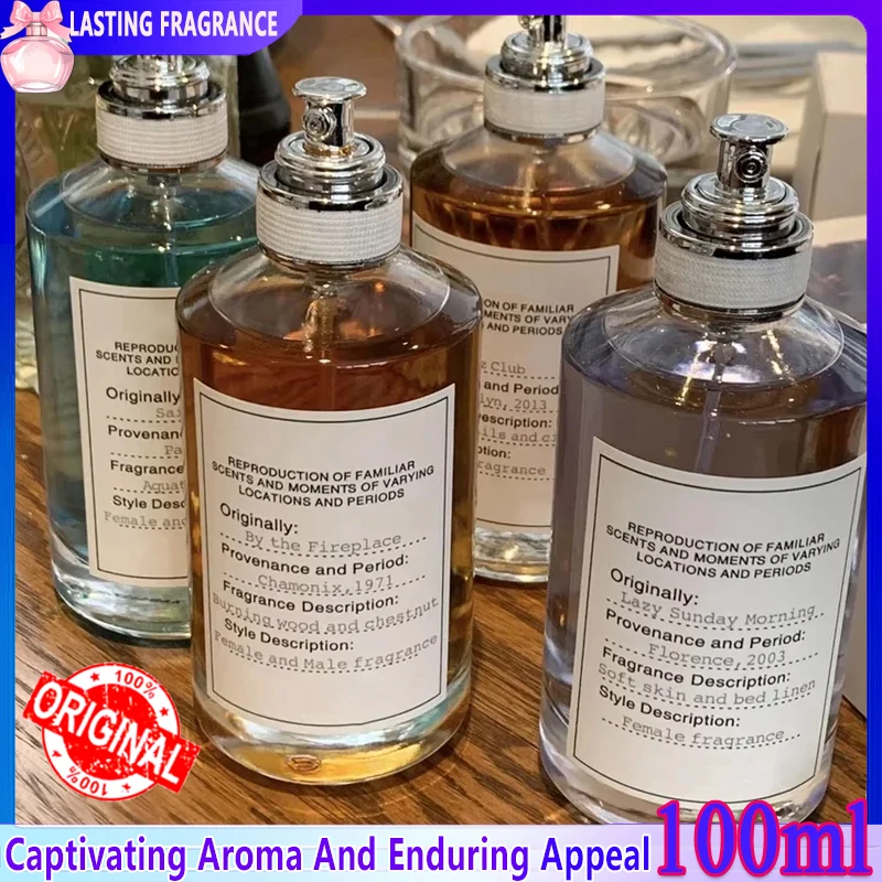 عطر أصلي 100 مل، عطر خشبي خفيف يدوم طويلاً، عطر فاخر للاستخدام اليومي، عطر كولونيا للنساء والرجال