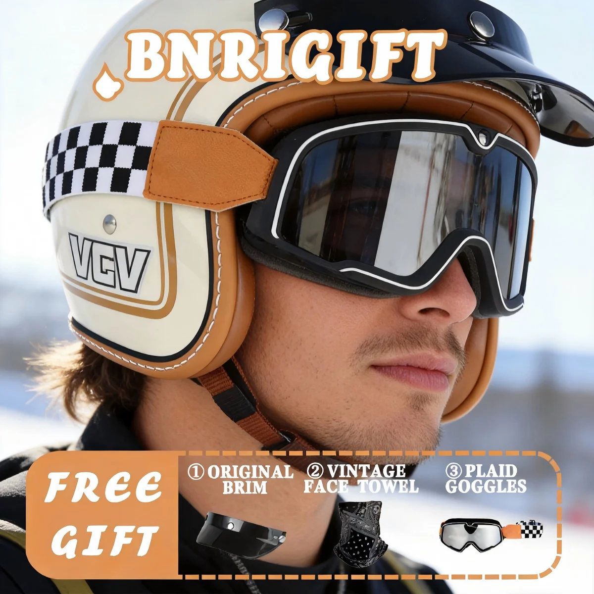 

Мотошлем VGV K7 Retro, легкий открытый шлем, модный мотошлем для ежедневных поездок, унисекс, на все сезоны.